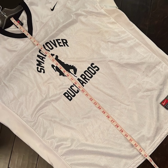 Nike white smackover buckaroos jersey 3XL EUC - Picture 6 of 7